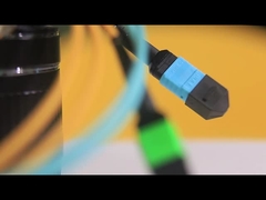 Фабрика прямая продажа Мультимодный MPO волоконно-оптический пластырь Шнур Внутренний волоконно-оптический пластырь Шнур MPO MTP пластырь