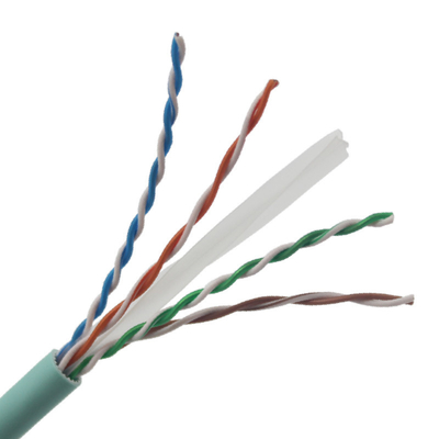 High Speed Cat6 Cat6A Outdoor Lan Cable Twisted Pair UTP STP FTP 23AWG 0.56mm BC CCA