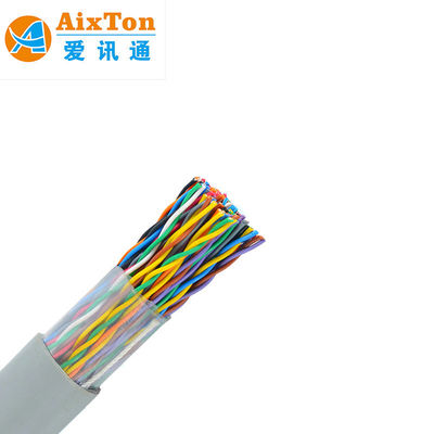 Color Code HSYV Cat3 Multi Pair 50 100 200 Pairs Underground Indoor And Outdoor Telephone cable Communication Cable