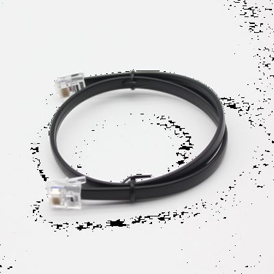 RJ12 Pure Copper Multi-strand Number Control Flat Telephone Line RJ12 Data 6 Core Network 6P6C Cable