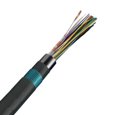 double armored 1-500 Pair Pair 0.5mm 0.4mm 0.6mm HYAT HYAC HYA Armoured Jelly Filled Cat3 Telephone Cable