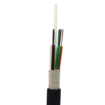 1 2 4 8 16 96 Core Outdoor Armored Fiber Optic Cable Single Mode GYFTY Fiber Cable