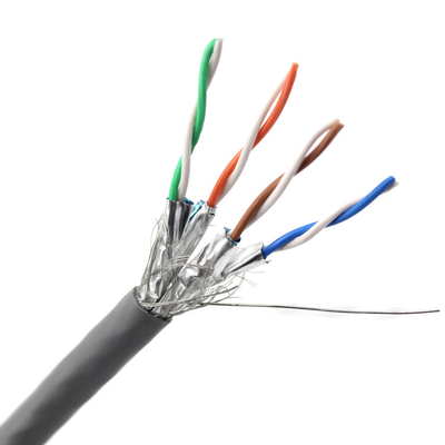 SFTP Cat7 Cat7 Cat6a Cat8 сеть LAN кабеля быстрая передача низкая потеря 100 м 305 м на рулон