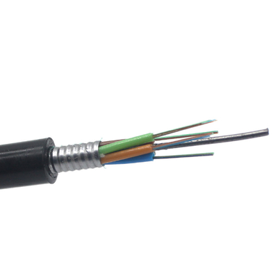 GYTS 6 Core Outdoor Direct Buried Fiber Optic Cable for Stranded Loose Tube Construction (ГИТС 6 - основной наружный прямозахороненный волоконно-оптический кабель для строительства натянутых свободных труб)