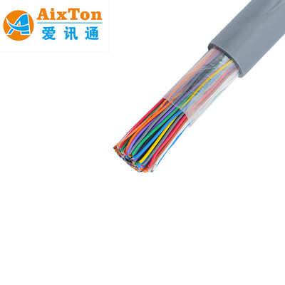 100 пар телефонного кабеля для внутренней связи 24AWG 26AWG PE изоляционный материал YD/T838.4-2003 Стандарт