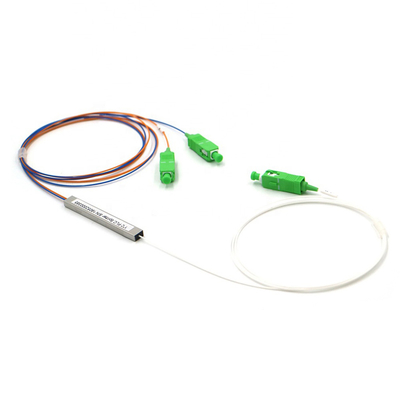 Модульный 1x64 PLC Splitter с FC UPC соединителем для ввода/вывода волокон диаметром 900μm и одиночного режима G.657A1 Тип волокон