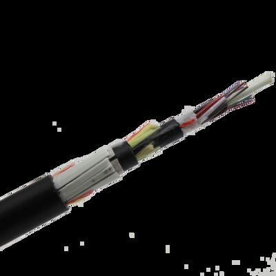 Плоский FRP все диэлектрический самоподдерживающийся воздушный кабель Span120m 96core G652D 4km/Reel