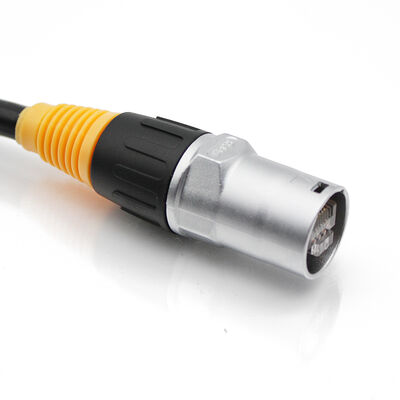 Комплект наружного водонепроницаемого сигнального разъема Ethernet RJ45 «папа/гнездо» для суровых погодных условий