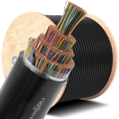 Solid Pure Copper HYA CAT3 Outdoor Telephone Cable 10-200Pairs Underground Communication Cable 