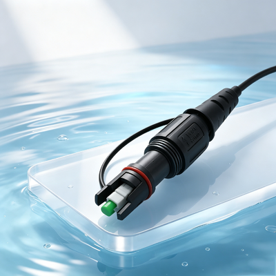 Внешний G657A2 G657b3 Drop Fiber Водонепроницаемый Корнинг Mini Sc Fiber Optic Patch Cord